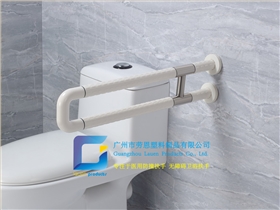卫生间扶手-白色U型扶手老人安全助力扶手杆无障碍助立坐便器扶手